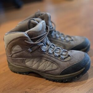 Denali Trail Hiking Boots Women's Leather Brown Taupe Size 7.5 US